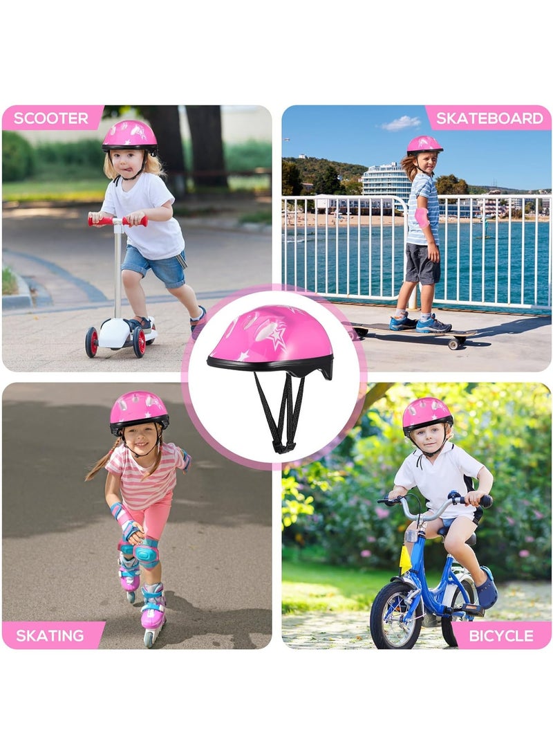 DubaiGallery Kids Cycling Safety Helmet Set with Knee Pads Elbow Pads and Wrist Guards, Adjustable Protective Gear for Bicycle Scooter Skateboard Skating, Lightweight Breathable Design for Boys and Girls - Image 5